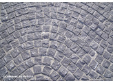 Paves pierre bleue belge surface clivee 15x15x5cm