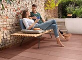 CEDRAL TERRACE - LAME DE TERRASSE  EN ROUGE CHAUD AVEC CLIPS 175x20mm