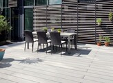 CEDRAL TERRACE - LAME DE TERRASSE EN GRIS LEGER AVEC CLIPS 84x20mm