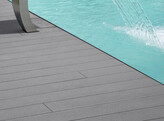 CEDRAL TERRACE - LAME DE TERRASSE EN GRIS PROFOND AVEC CLIPS 84x20mm