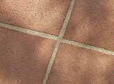 Dalles beton Schellevis 20X20X5 CM rouge brun