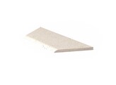 SCHELLEVIS ZWEMBADBOORD HOEK LINKS  100/60x40x5cm  CREME