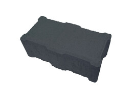 PAVE BETON IMPERMEABLE ANTHRACITE 22x11x8 cm  DRAINO 