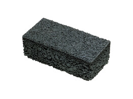 PAVE BETON DRAINANT ANTHRACITE 22x11x8 cm  BENOR 