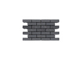 PAVE BETON GRIS 22x11x8 cm  permeable a l eau 