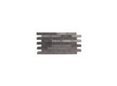 PAVE BETON VIEILLI  IN-LINE  GRIS-NOIR 20x5x6 cm