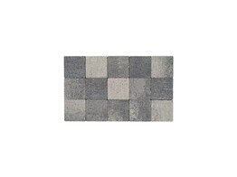 PAVE BETON GRIS-NOIR  veilli in-line  15x15x6 cm