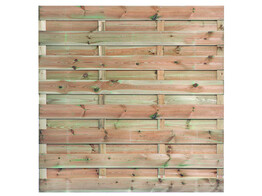 Tuinscherm geimpregneerd 15 planks Erica H180xB180cm