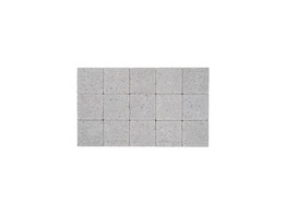 PAVE BETON GRIS  vielli  15x15x6 cm