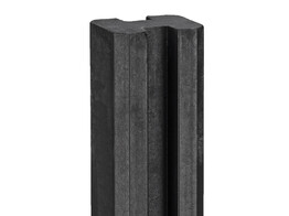 POTEAUX BETON LUXE NOIR 10x10x275 cm  depart 